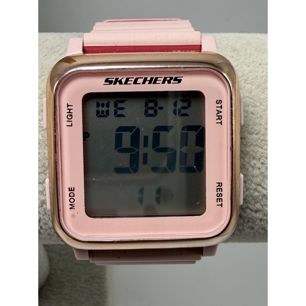 Skechers SR6312 New Battery Digital Ladies Watch 35MM 9" Magnetic Band